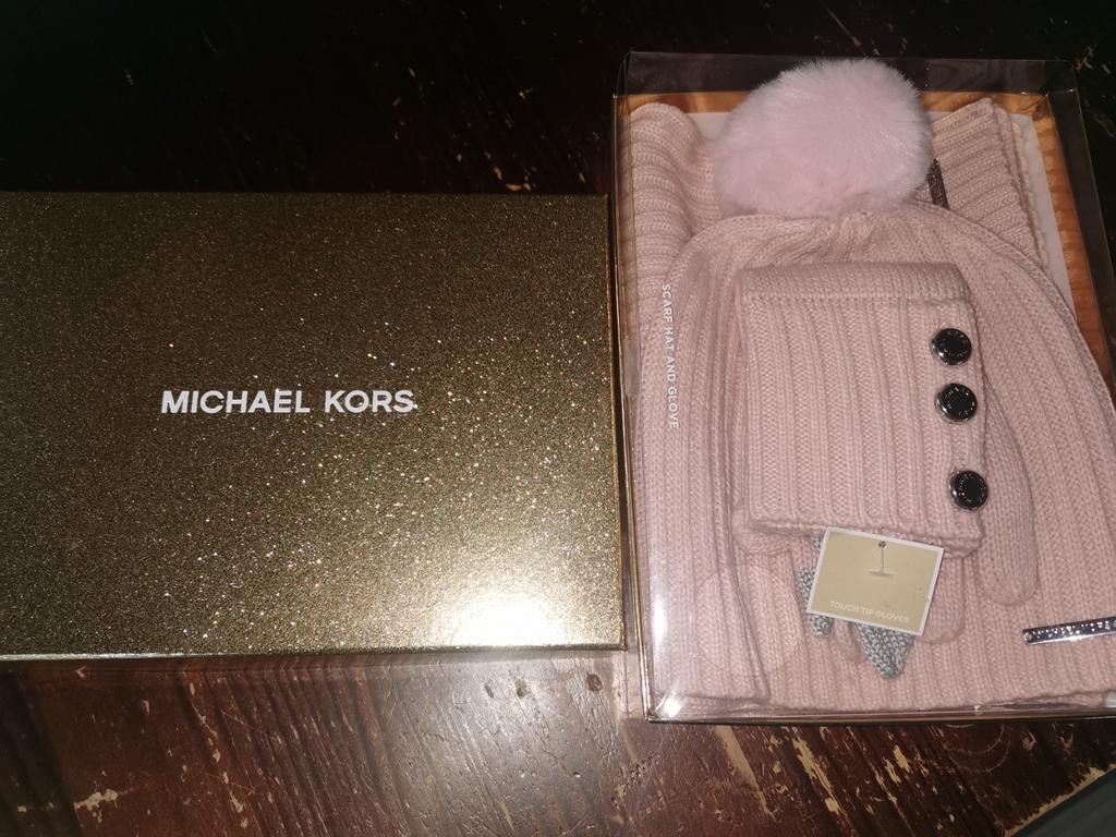 Michael Kors setje.. Roos., Handtassen en Accessoires, Ophalen