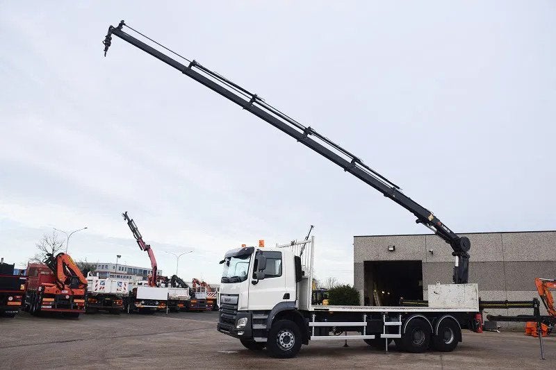 DAF CF 530 (bj 2018), Auto's, Vrachtwagens, Automaat, Achterwielaandrijving, Wit, Bedrijf
