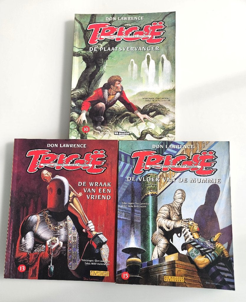 20 strips : Largo Winch, Trigie , Thorgal, Alfa, Boeken, Stripverhalen, Ophalen of Verzenden