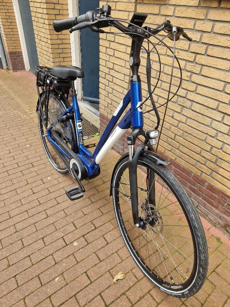 Amslod york mrx, Fietsen en Brommers, Zo goed als nieuw, 51 tot 55 cm, 50 km per accu of meer, Ophalen