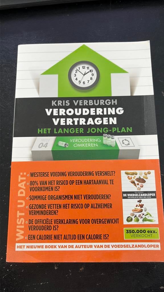 Kris Verburgh - Veroudering vertragen, Ophalen, Kris Verburgh