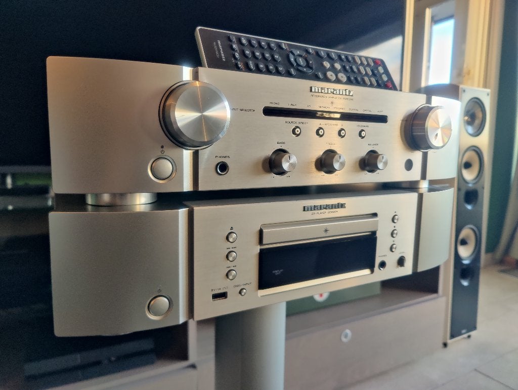 Marantz PM6005 + CD6005, TV, Hi-fi & Vidéo, Enlèvement, Comme neuf, Stéréo, Marantz