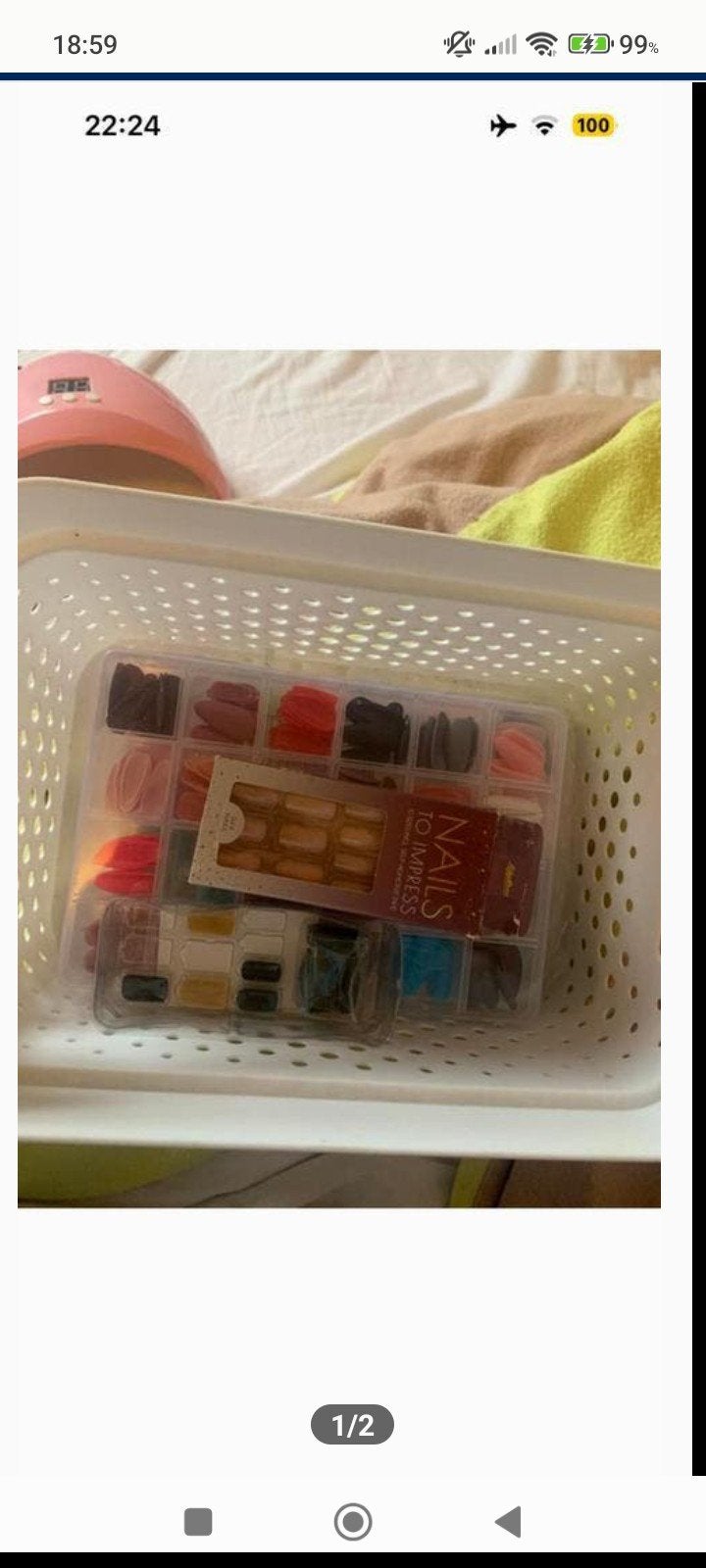 Set d'ongles en gel, Enlèvement, Comme neuf, Soin des mains et des pieds