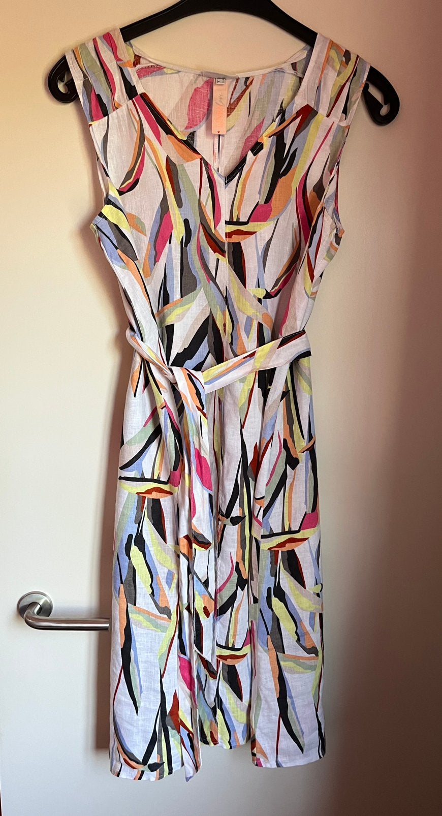 Robe d'été en lin neuve Street One taille EUR38, Vêtements | Femmes, Robes, Neuf, Taille 38/40 (M), Enlèvement ou Envoi, Multicolore