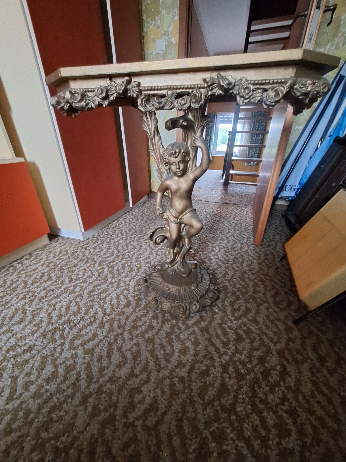 Stature en bois, Antiquités & Art, Antiquités | Autres Antiquités, Enlèvement