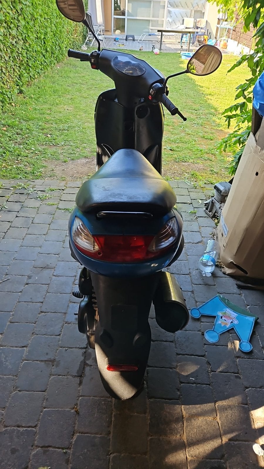 Brommer Peugeot 50 cc, Fietsen en Brommers, Scooters | Peugeot, Ophalen, Zo goed als nieuw