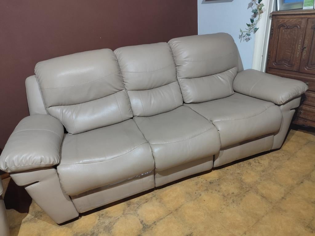 Fauteuils avec repose pieds, Maison & Meubles, Canapés | Salons, Enlèvement