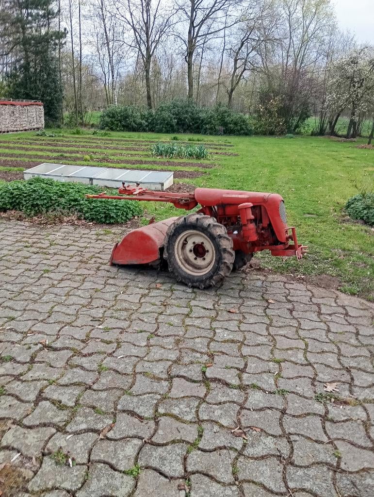Motorculteur, Ophalen, Grondbewerking