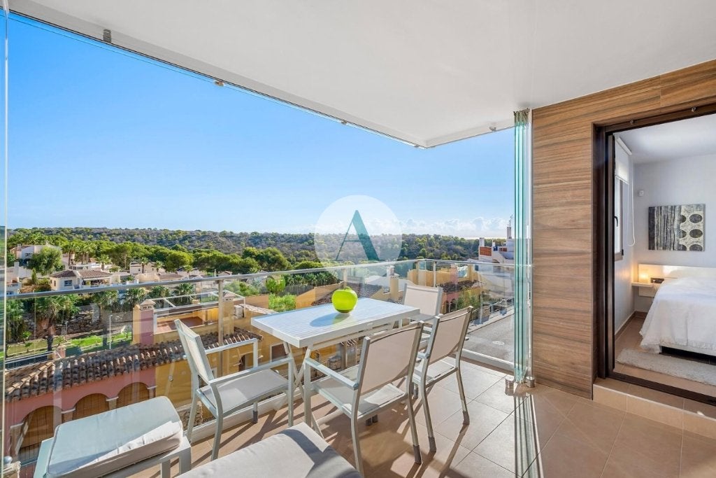 Modern appartement met groen uitzicht in Las Ramblas Golf, Spanje, 72 m², La fuente Orihuela costa, 2 kamers