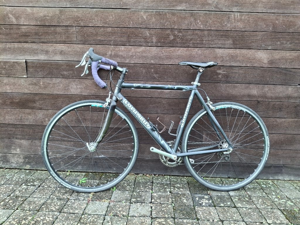 Koersfiets 56 met Campagnolo onderdelen, Ophalen, Gebruikt, Aluminium, 53 tot 57 cm