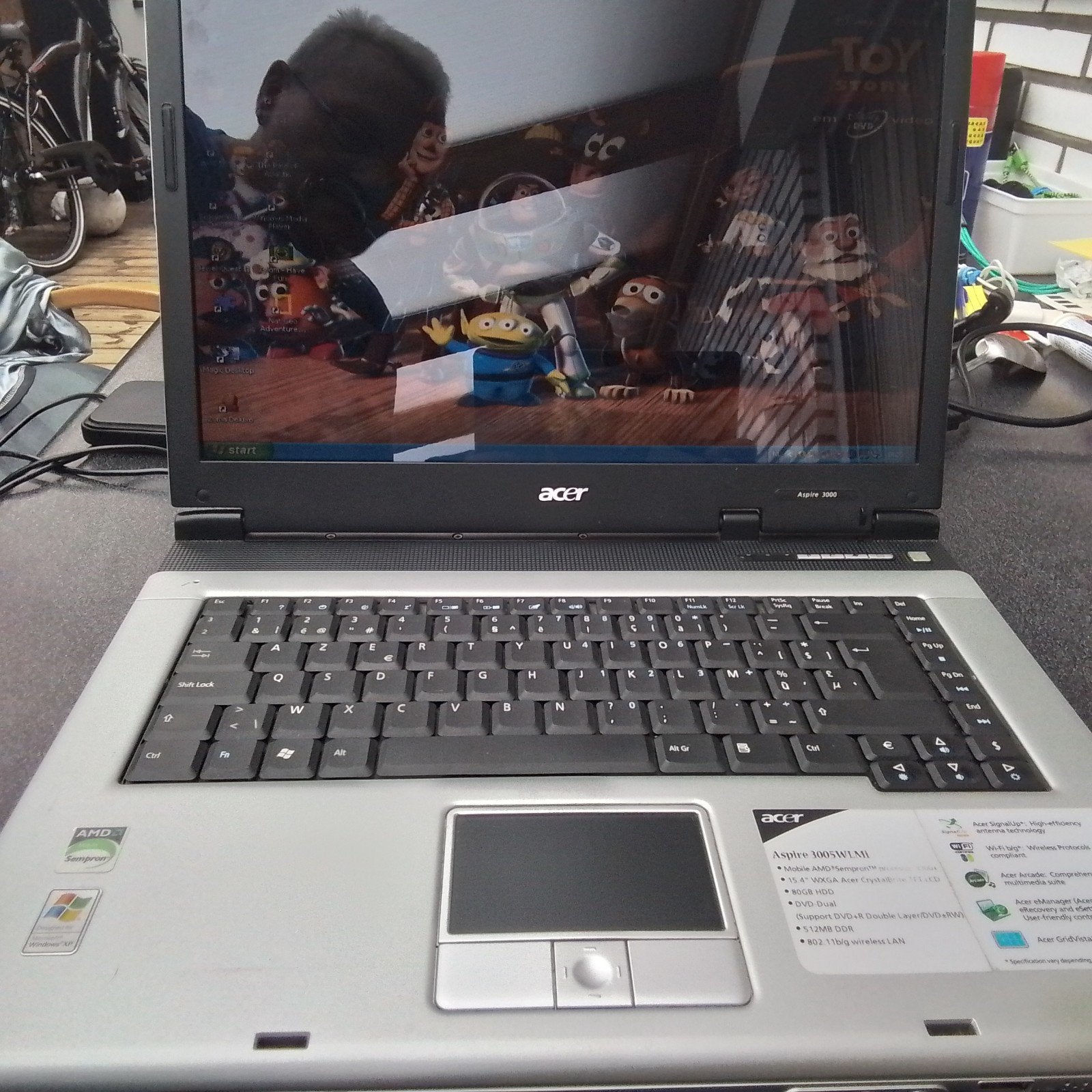 acer aspire 3000, Computers en Software, Ophalen of Verzenden