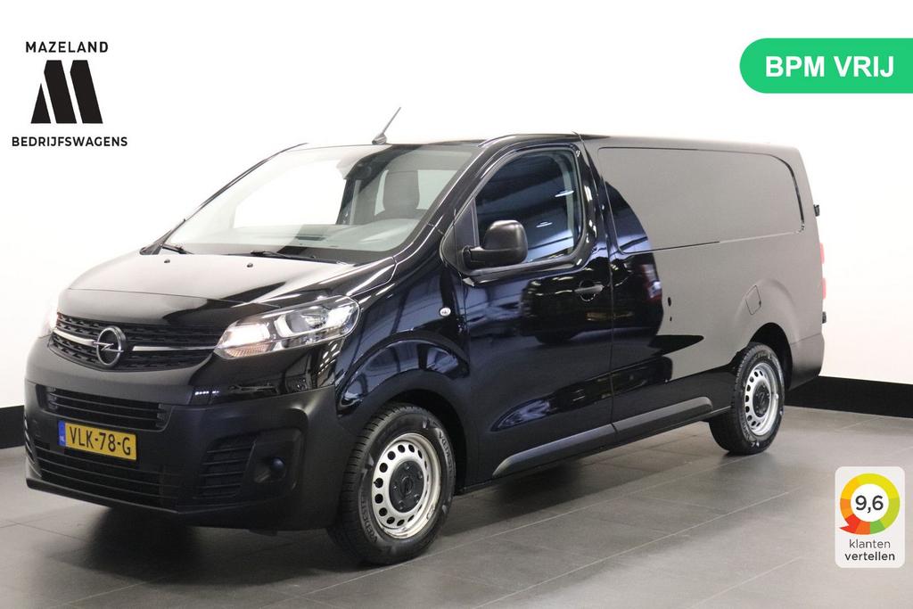 Opel Vivaro 2.0 CDTI L3 Dubbele Cabine EURO 6 - Airco - Crui, Zwart, Bedrijf, Onderhoudsboekje, 195 g/km