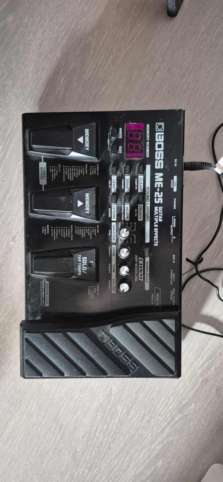 Boss ME - 25, Muziek en Instrumenten, Ophalen, Volume