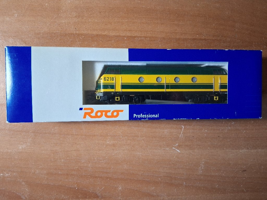 ROCO NMBS HLD 6218 DCC  Sound, Ophalen of Verzenden, Roco, Gelijkstroom, Locomotief