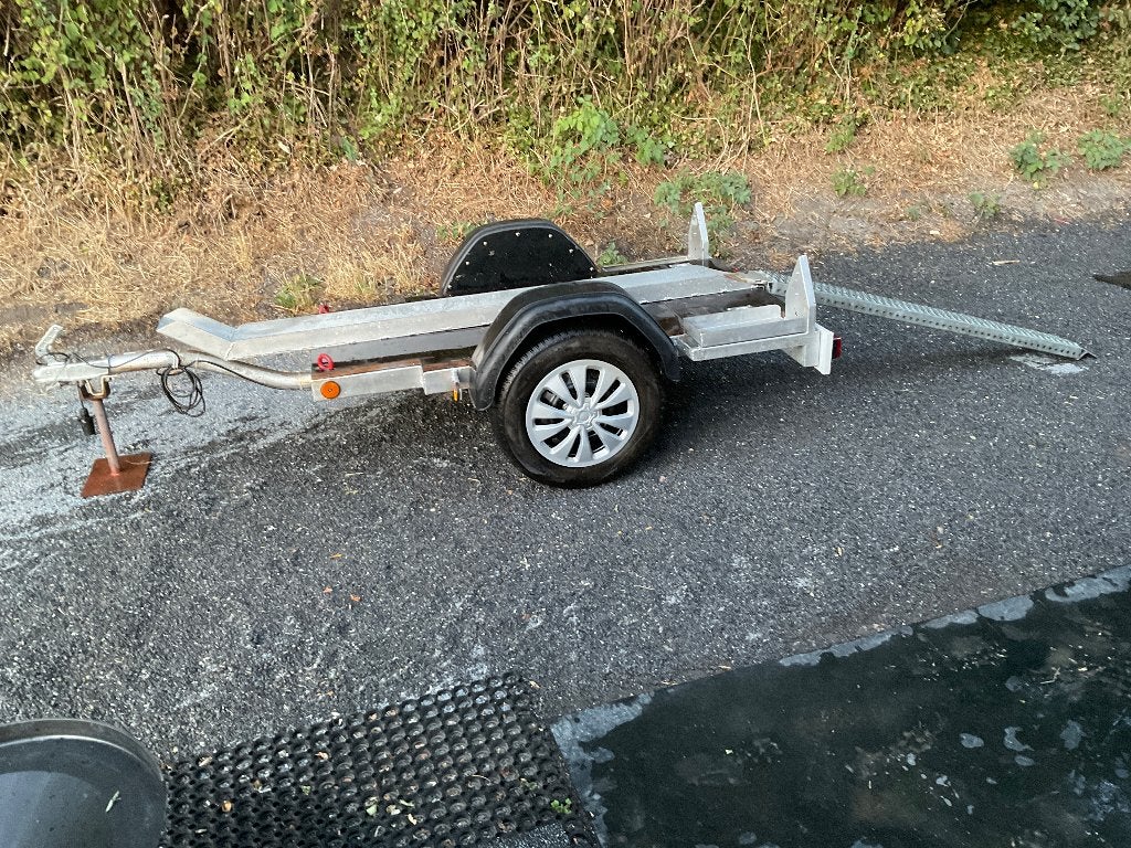 Remorque moto, Enlèvement, Utilisé