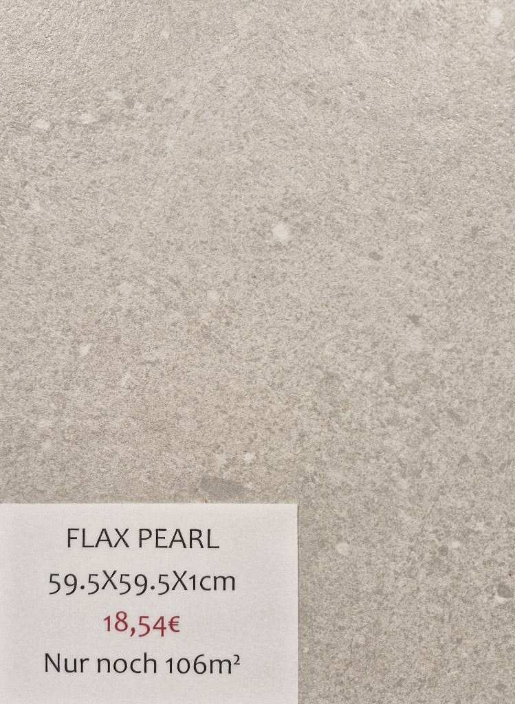 FLAX-CERAM ASPECT BÉTON / 59,5x59,5cm - 10mm, Bricolage & Construction, Dalles & Carrelages, Neuf, Carrelage de sol, Céramique