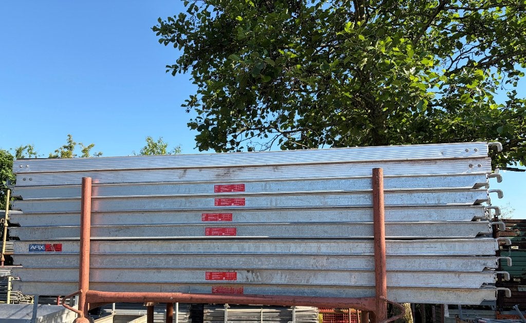 vloeren staal 257cm altrad layher afix scafom, Ophalen, Zo goed als nieuw