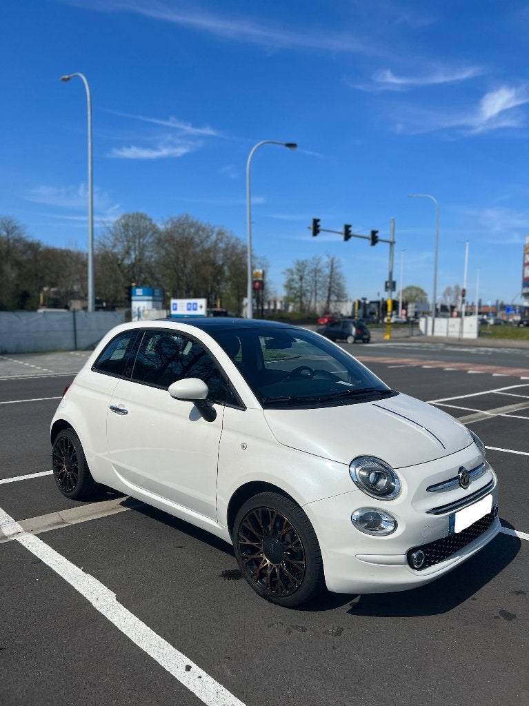 Fiat 500 1.2i 120e (EU6D-Temp), Achat, Euro 6, Boîte manuelle, Noir
