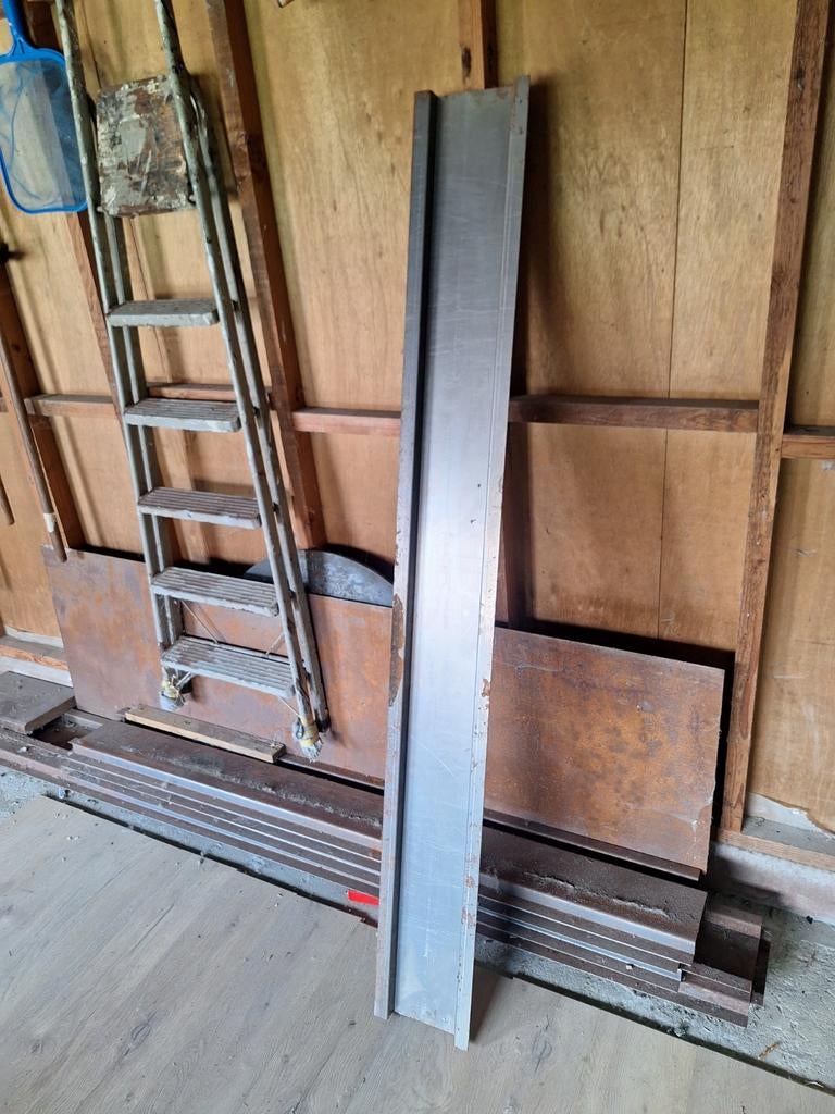Cortenstaal overzetprofielen, Doe-het-zelf en Bouw, Metalen, Ophalen