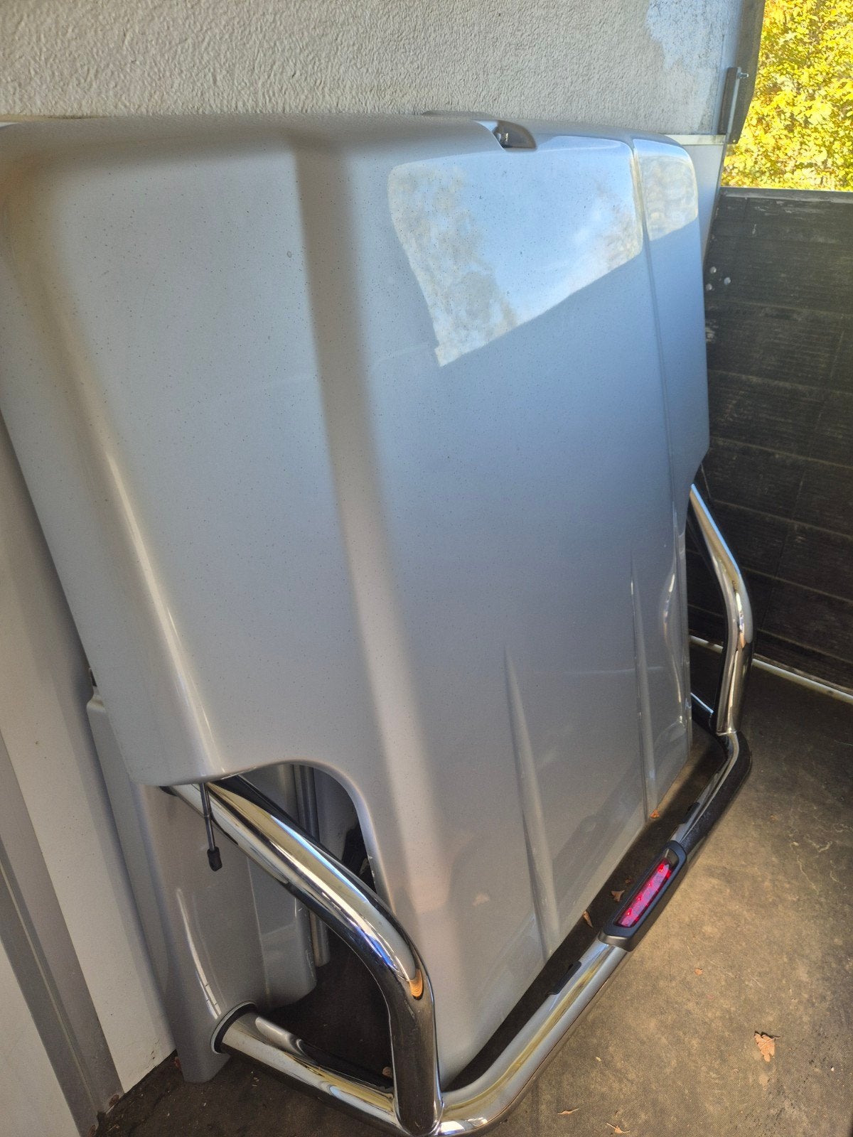 toit rigide et barre chromée pour Ford Ranger T6 et T7, Enlèvement, Utilisé, Ford, Haillon arrière