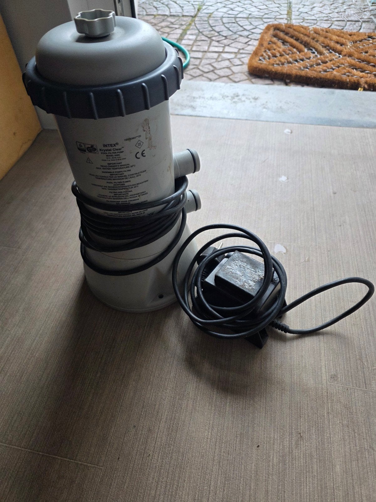Zwembadpomp Intex Krystal Clear 638G, Ophalen of Verzenden, Gebruikt, Zwembadpomp