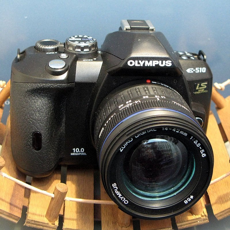 Olympus e-510, TV, Hi-fi & Vidéo, Appareils photo numériques, Enlèvement ou Envoi, Chargeur, Utilisé, 10 mégapixels