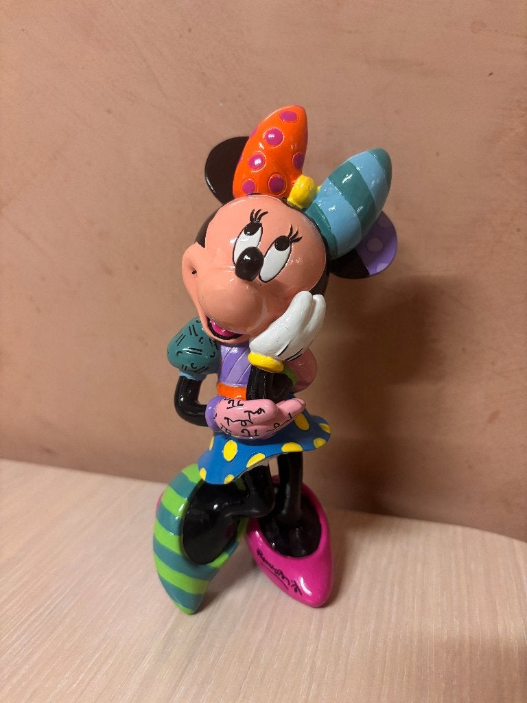 Disney Britto Minnie Mouse beeldje Medium zonder doos, Ophalen of Verzenden, Overige figuren, Zo goed als nieuw, Beeldje of Figuurtje