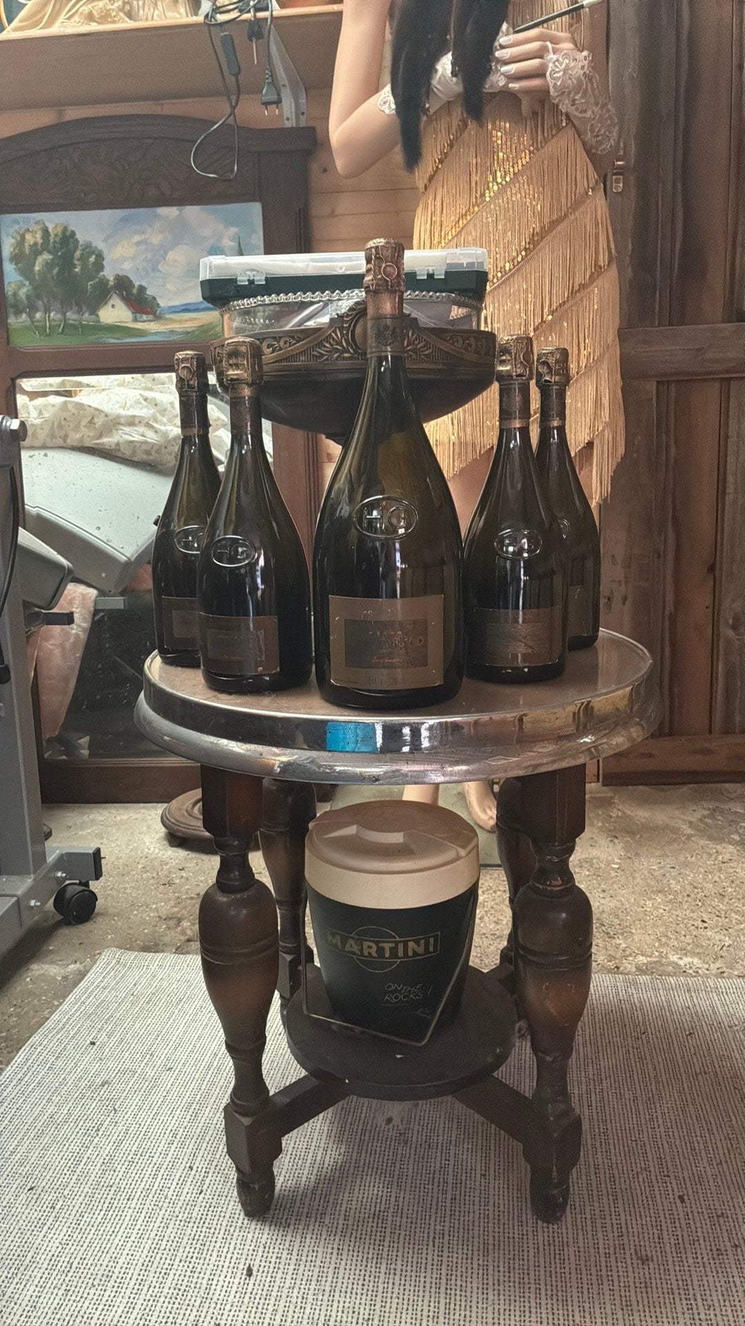 HG champagne dummy’s, Collections, Vins, Utilisé, Champagne, Enlèvement ou Envoi
