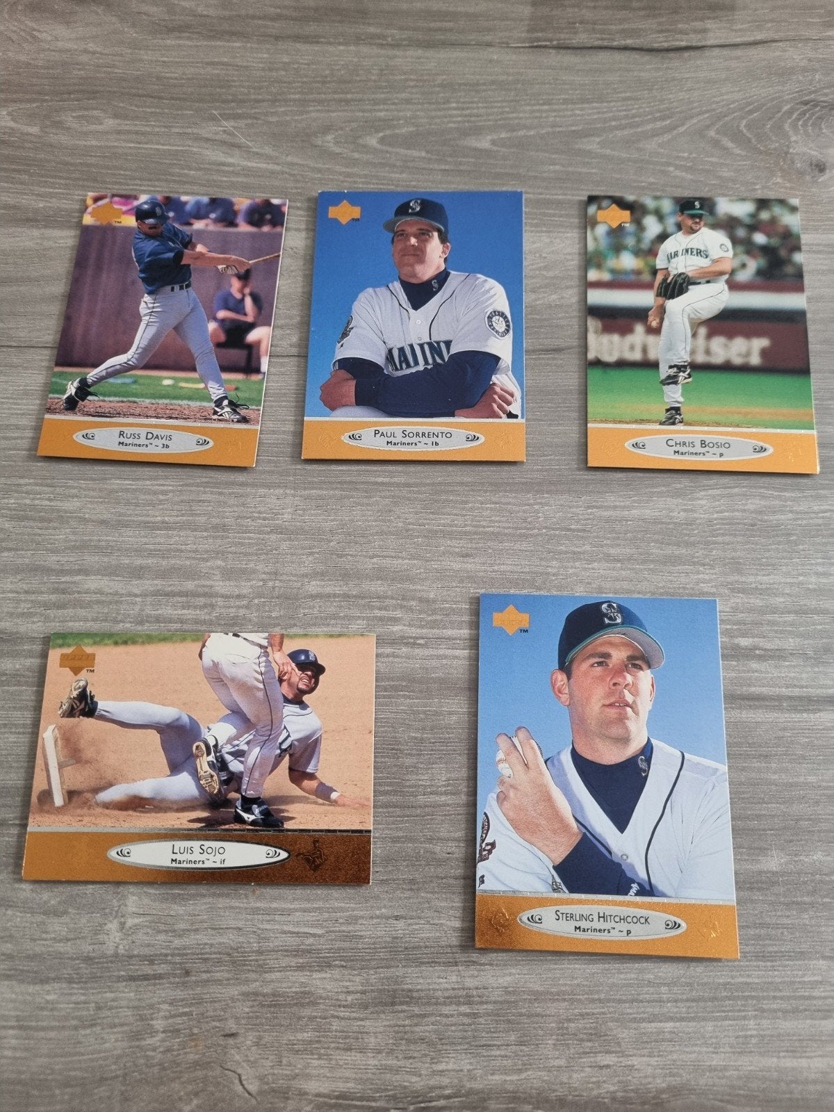 Upper deck 1996 baseball, Ophalen of Verzenden, Gebruikt, Meerdere plaatjes