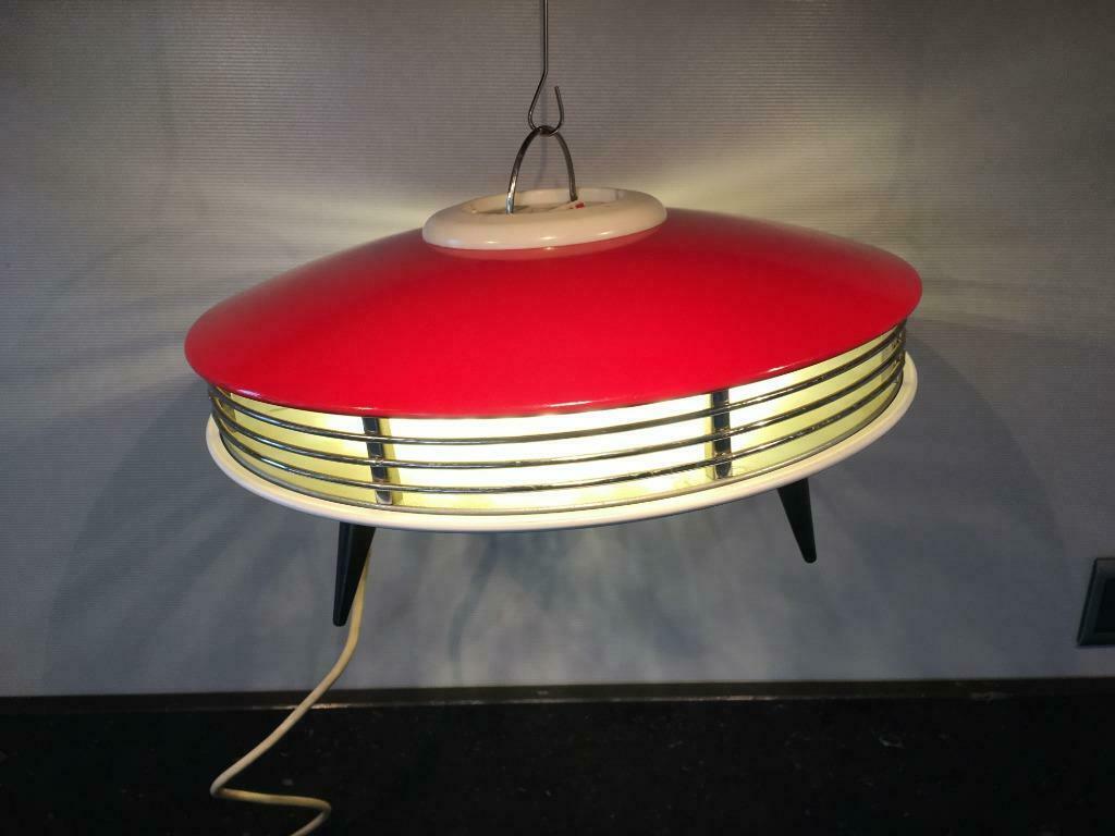 vintage space-age TRIPOD UFO-LAMP by  ITHO-CODUME, Antiek en Kunst, Ophalen of Verzenden