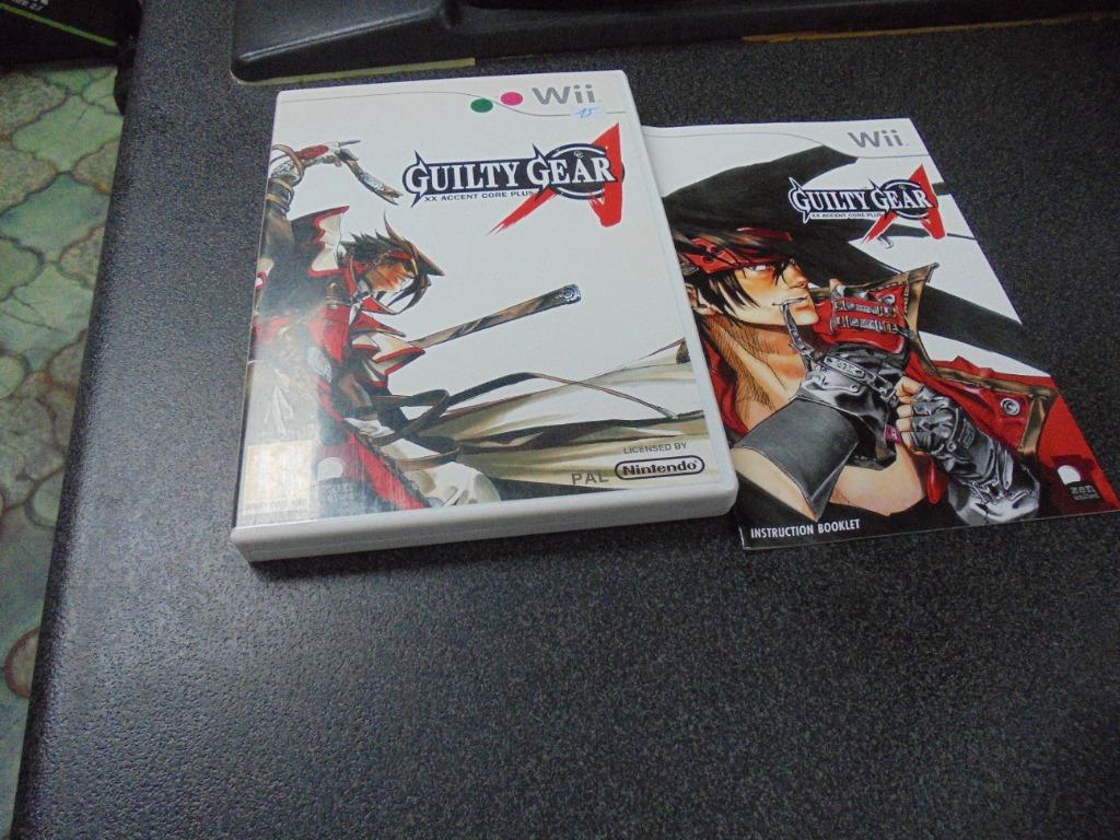 WII Guilty Gear XX accent core plus (orig-compleet), Consoles de jeu & Jeux vidéo, Enlèvement ou Envoi, 2 joueurs, À partir de 12 ans