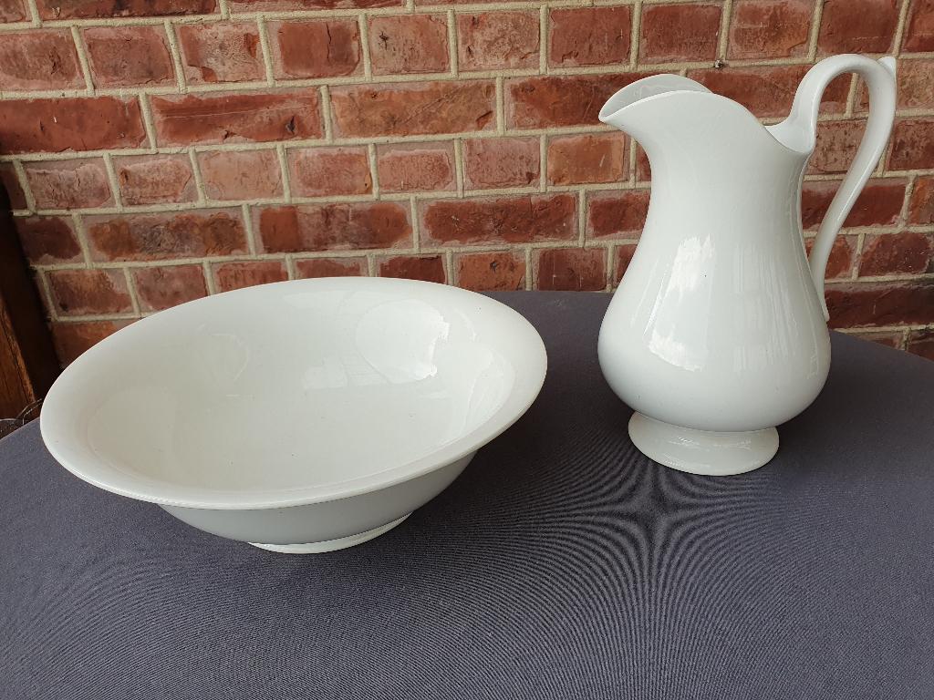 Ensemble de toilette - porcelaine début 20ème, Enlèvement