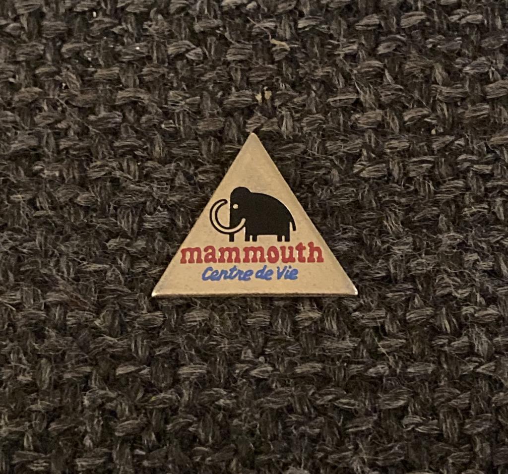 PIN - MAMMOUTH, Collections, Envoi, Utilisé, Autres sujets/thèmes, Insigne ou Pin's