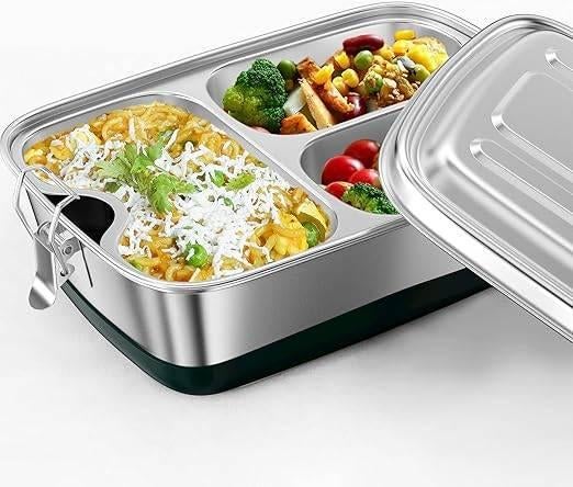Bento box van roestvrij staal | Lunchbox | GRATIS LEVERING, Diversen, Schoolbenodigdheden, -, Verzenden, -, Nieuw
