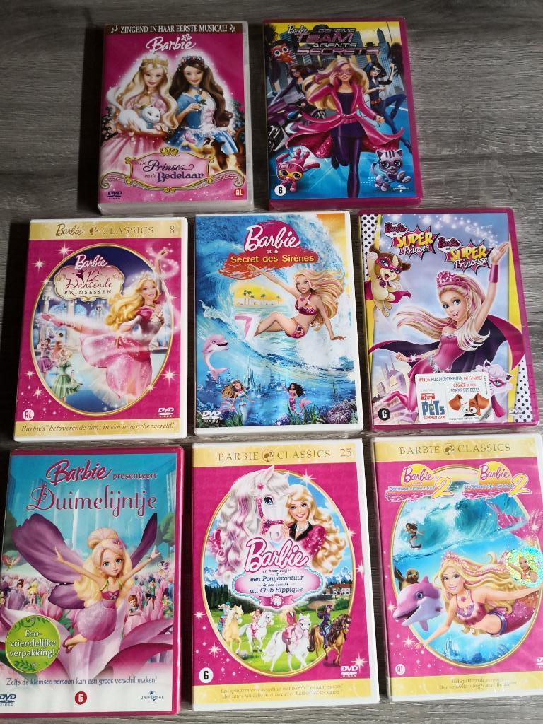Barbie dvd's uit te kiezen, Ophalen of Verzenden