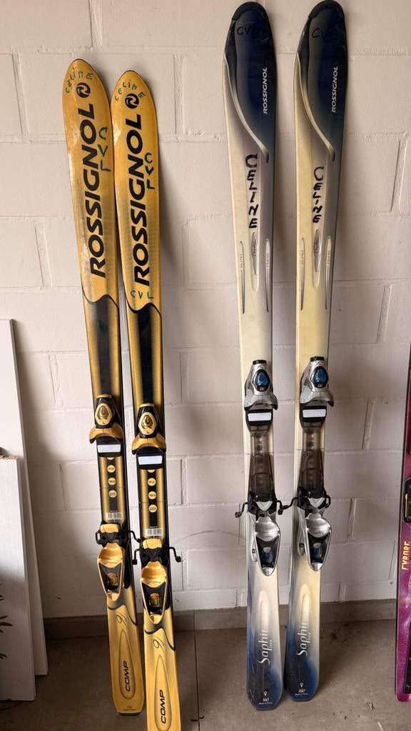 Ski's rossignol, Skis, Rossignol, Enlèvement, Utilisé