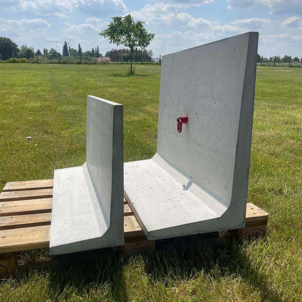 Keerwanden 50 en 75cm hoogte, Ophalen, Nieuw, Beton