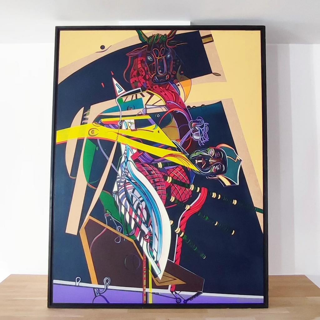 Peinture de Roland Lavianne, Antiquités & Art, Enlèvement ou Envoi
