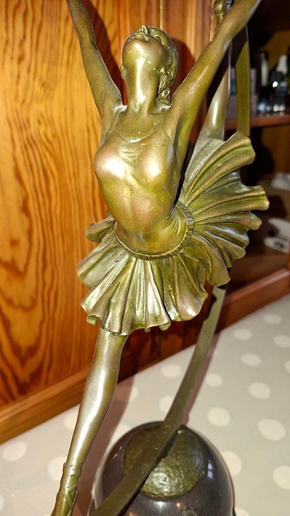 Bronzen beeld Collinet, Antiek en Kunst, Ophalen of Verzenden, Brons