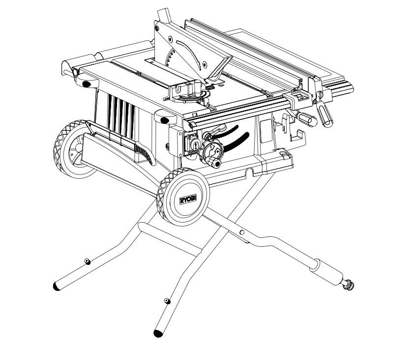 Recherche scie Ryobi ETS1825, Ophalen, Gebruikt, Cirkelzaag, 70 mm of meer