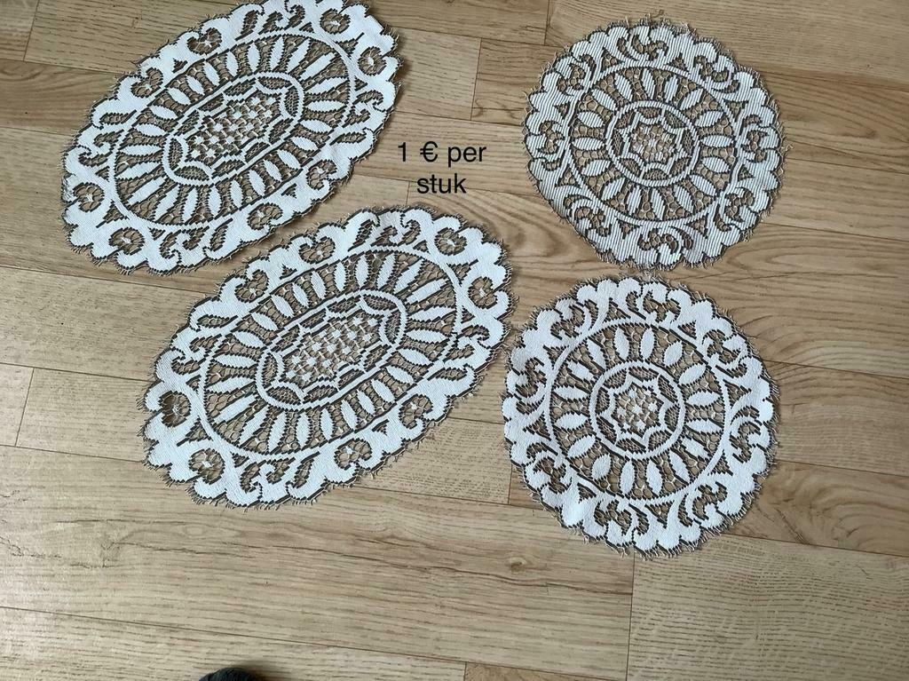 Vintage sierdoekjes, Ophalen of Verzenden, Zo goed als nieuw