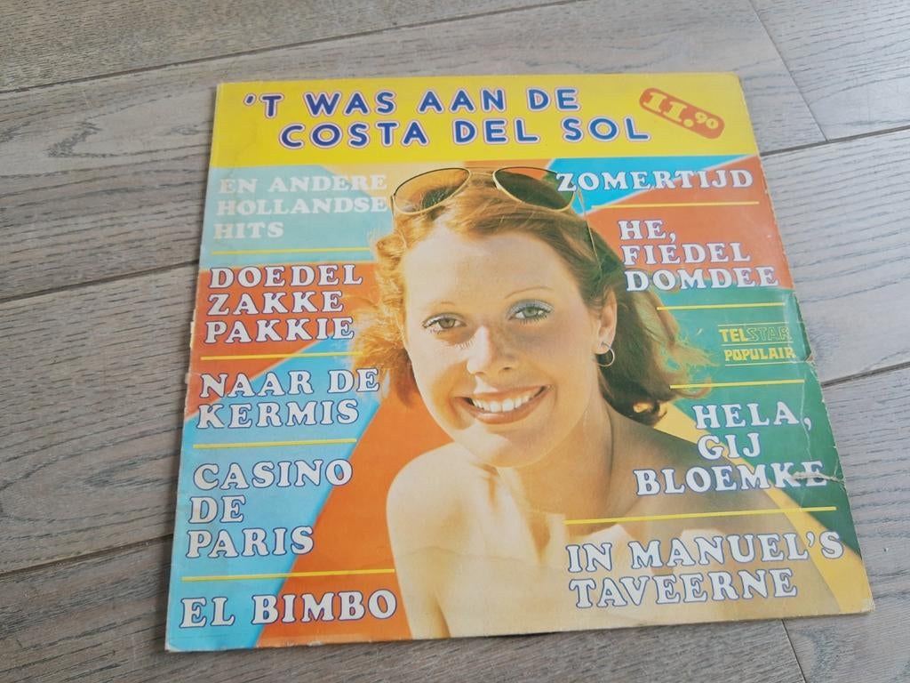 Lp - 't Was aan de Costa del Sol + andere Hollandse liedjes, Ophalen of Verzenden, Zo goed als nieuw