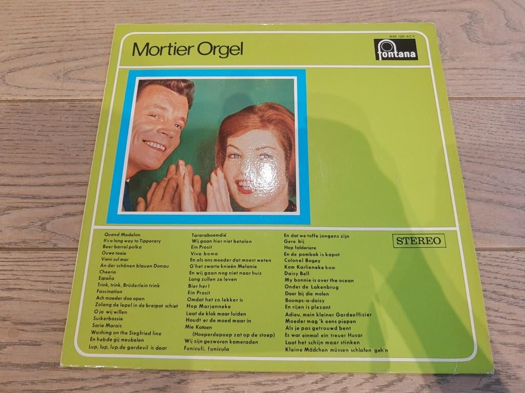 Lp : Mortier orgel, Ophalen of Verzenden, Zo goed als nieuw