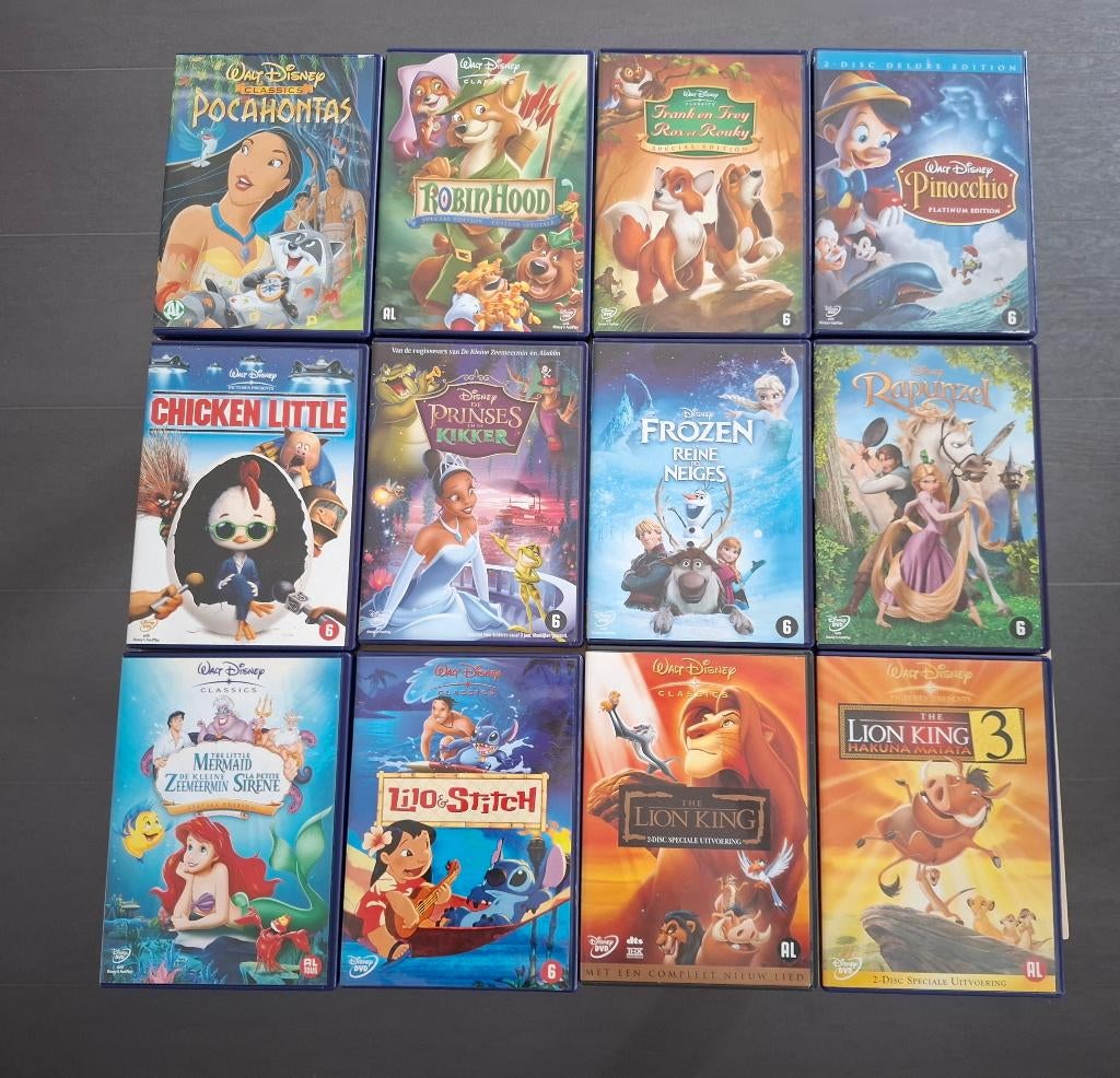 28 Disney dvd´s, Enlèvement ou Envoi, Film