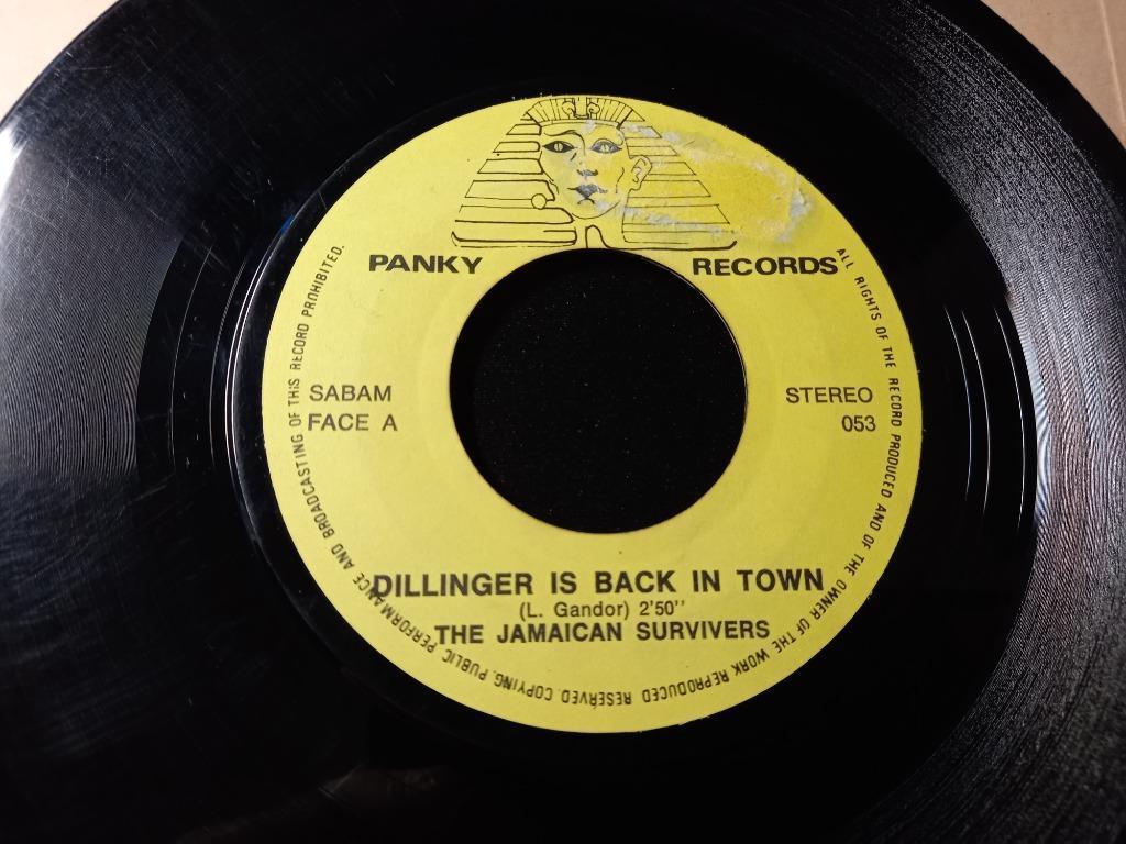 The Jamaican Survivers ‎– Dillinger Is Back In Town " Ska ", Cd's en Dvd's, Vinyl Singles, Verzenden, Gebruikt, Overige genres