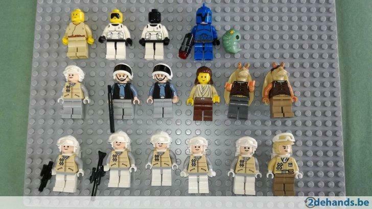 lego star wars minifiguren gungan, senate, scout trooper,..., Ophalen of Verzenden, Gebruikt, Lego