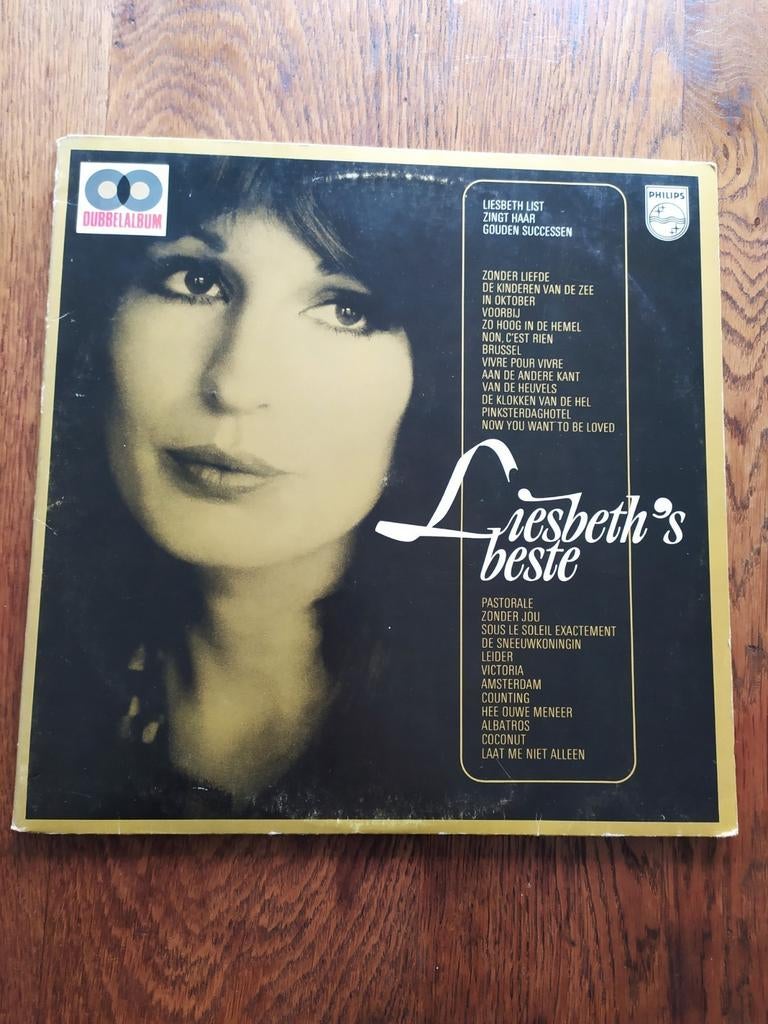 33 T dubbele vinyl Liesbeth List, Ophalen of Verzenden, Gebruikt, Overige formaten