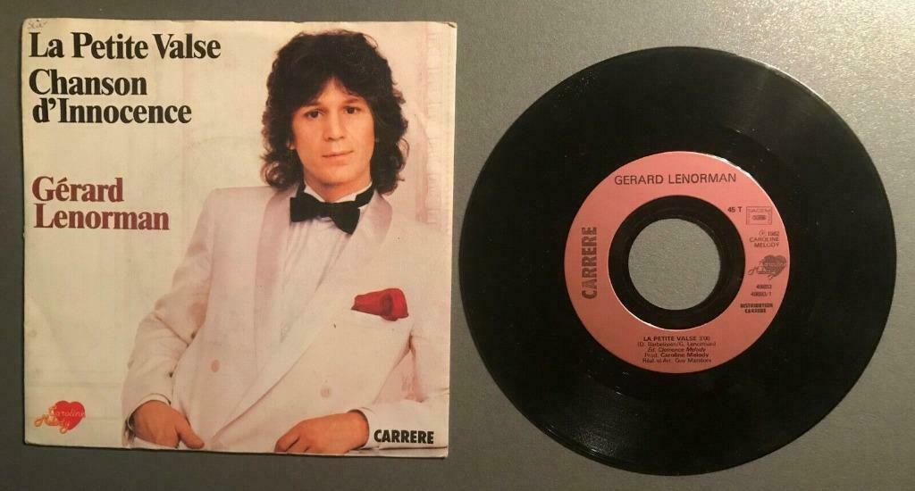 Vinyle de Gérard Lenorman -, Ophalen of Verzenden, Gebruikt, Overige genres, Single