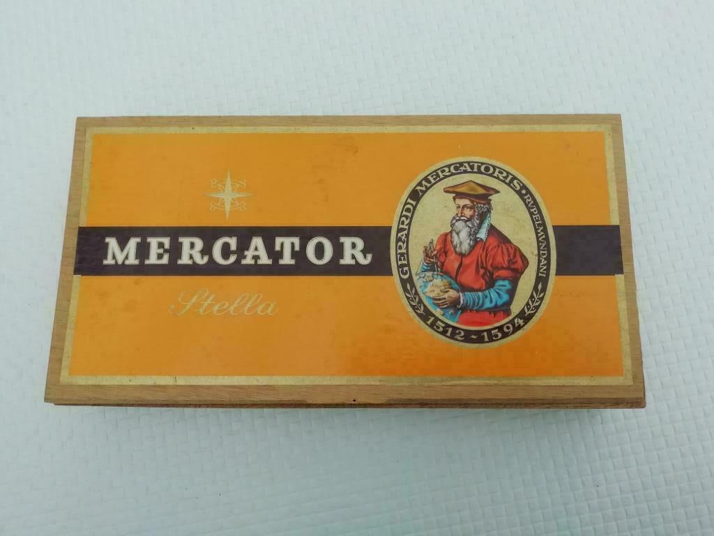 Boîte à cigare Mercator vide, Enlèvement ou Envoi, Utilisé, Boite à tabac ou Emballage