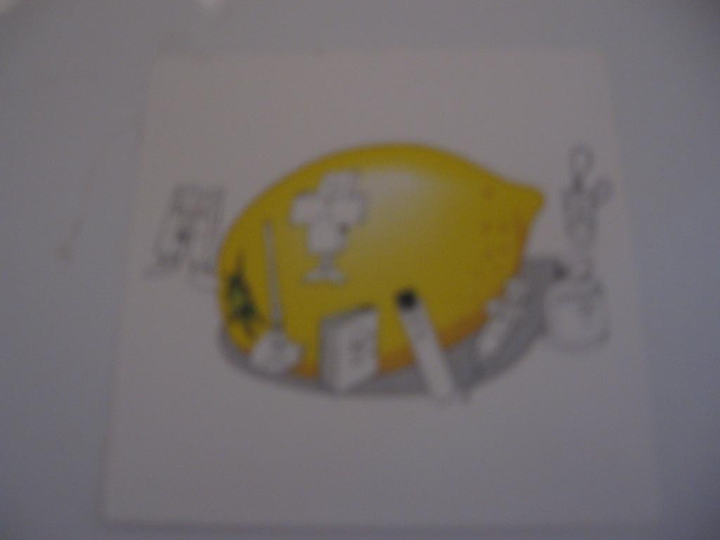 Ziekenhuizen Sticker Samendrukking als citroenen ...! Dimens, Ophalen of Verzenden, Nieuw, Overige typen
